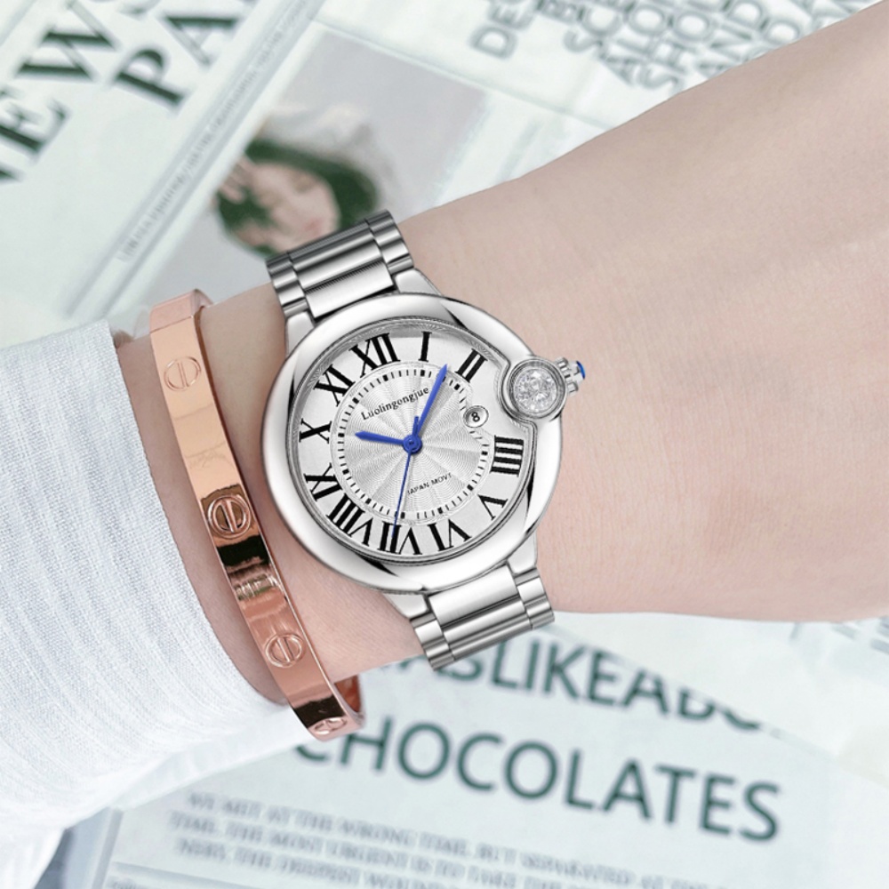 Luxury Lifestyle Dating - Orologio da donna al quarzo, stile