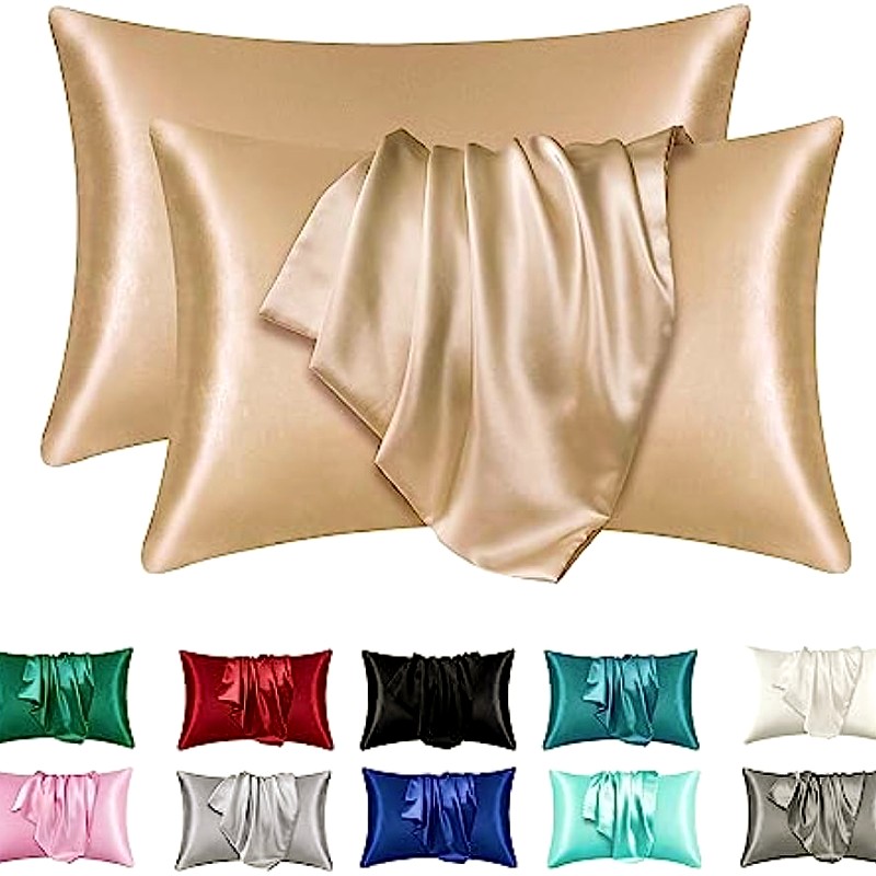 Silk Pillowcase Set - Set di 2 Federe in Raso