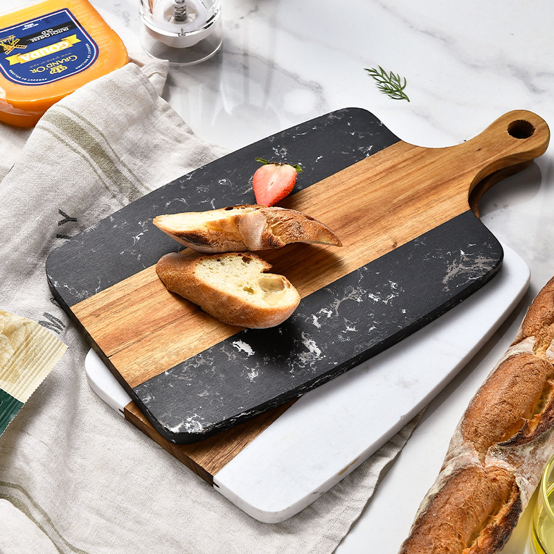 Tagliere con venature del legn - Marble Serving Board recensione e prezzo
