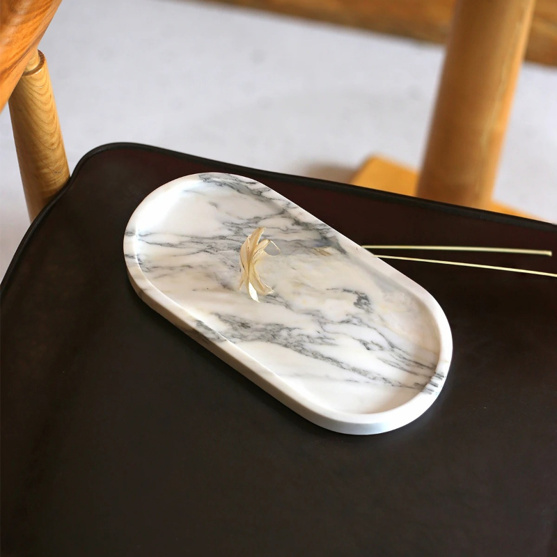 Vassoio ovale in marmo natural - Marble Serving Board recensione e prezzo