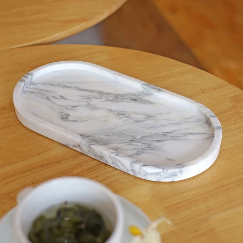 Vassoio ovale in marmo natural - Marble Serving Board recensione e prezzo