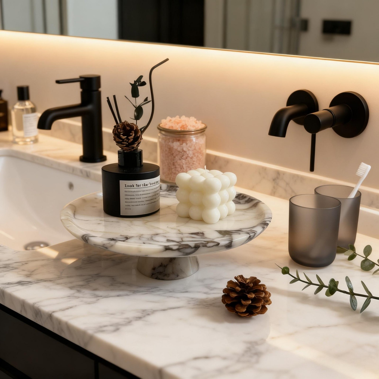 Vassoio Rotondo in Marmo Calac - Marble Serving Board recensione e prezzo