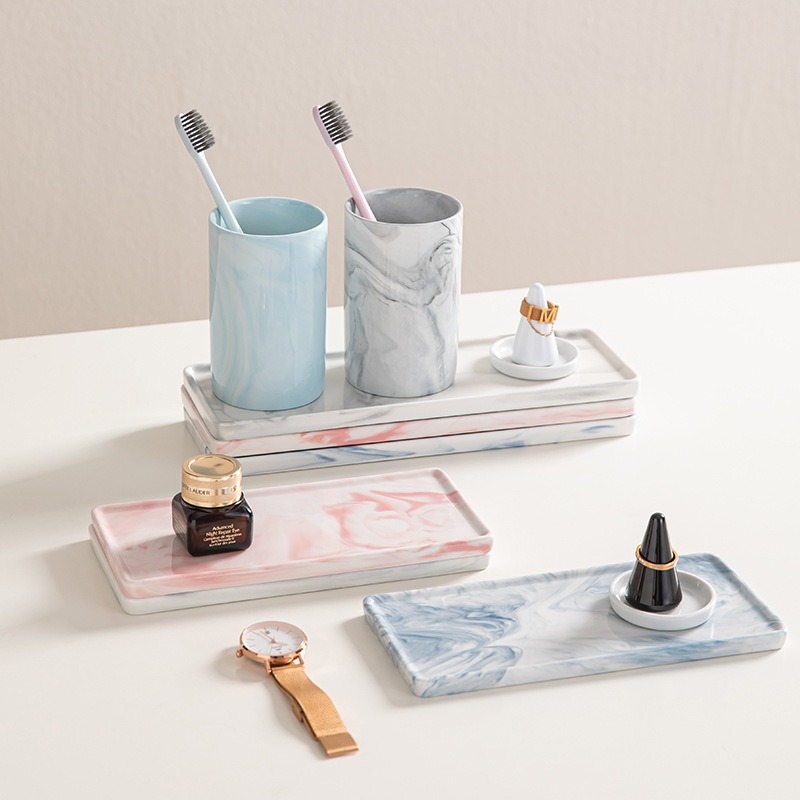Vassoio rettangolare in cerami - Marble Serving Board recensione e prezzo