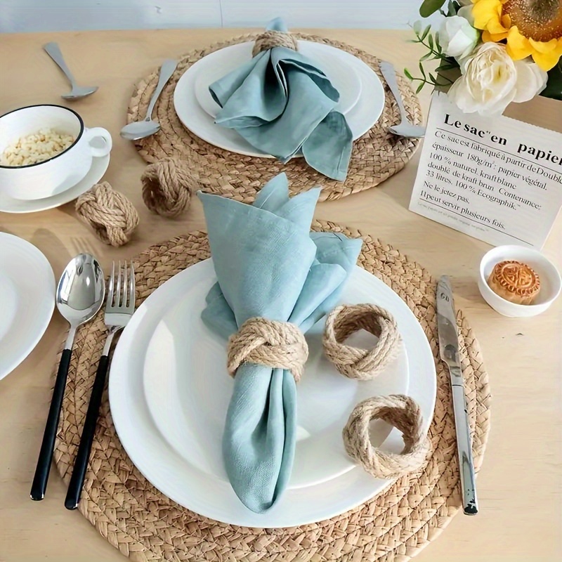 Set di 48 portatovaglioli intr - Linen Napkin Set recensione e prezzo