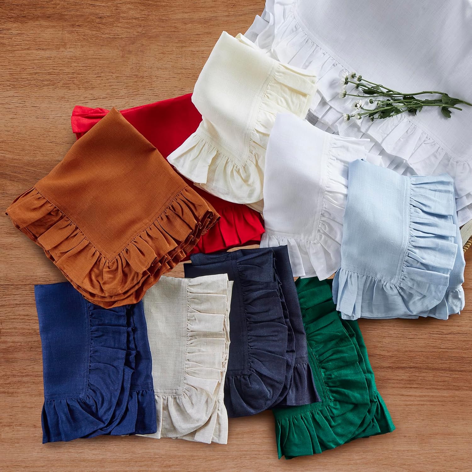 Set di 4 tovaglioli da tavola  - Linen Napkin Set recensione e prezzo