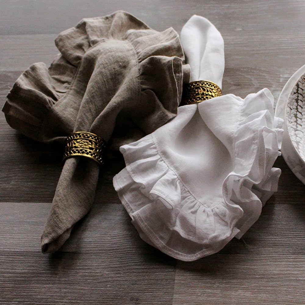 Set di 4 tovaglioli da tavola  - Linen Napkin Set recensione e prezzo