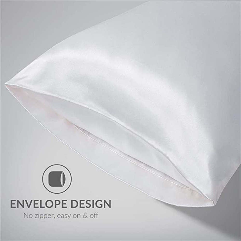 2 pz/lotto Solido Raso Setoso  - Silk Pillowcase Set recensione e prezzo