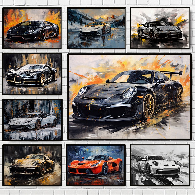 Poster Moderno di Auto di Luss - Luxury Lifestyle recensione e prezzo