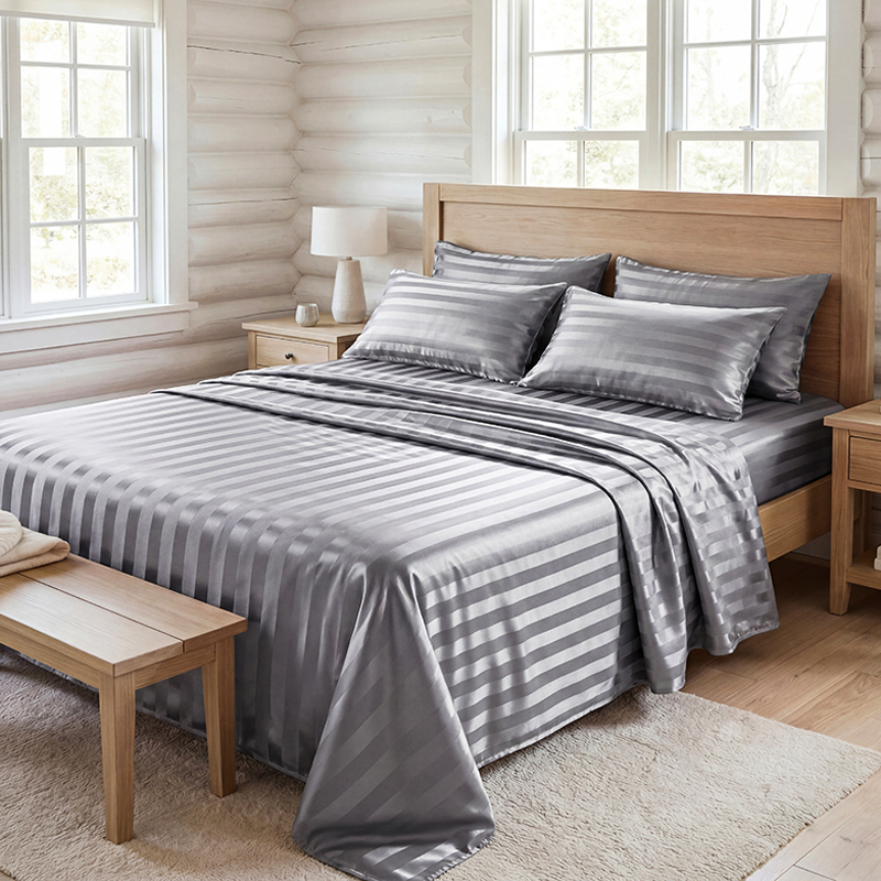 Set di Lenzuola in Raso a Righ - Silk Pillowcase Set recensione e prezzo