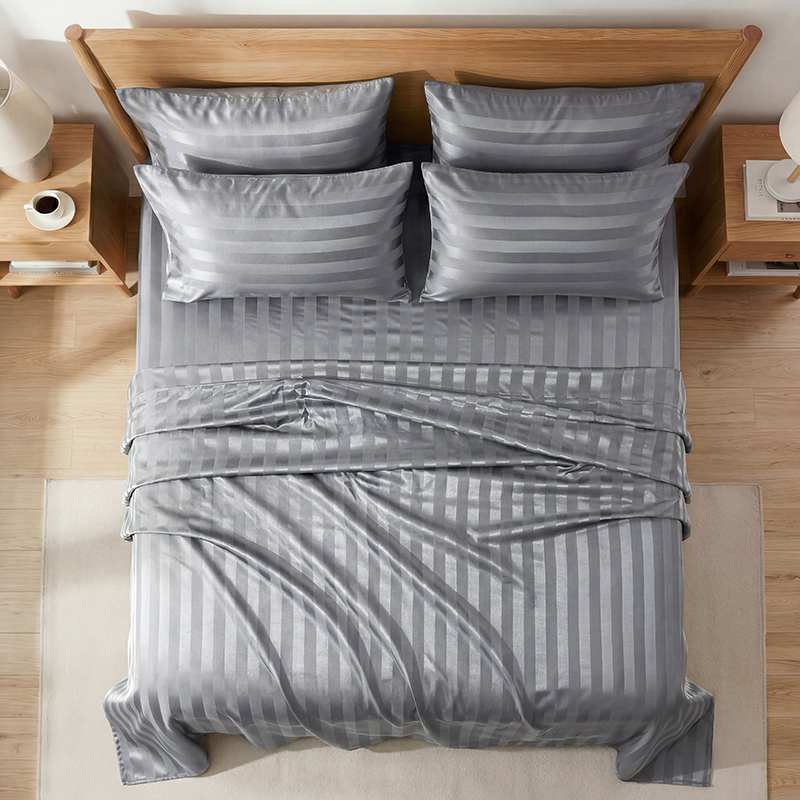 Set di Lenzuola in Raso a Righ - Silk Pillowcase Set recensione e prezzo