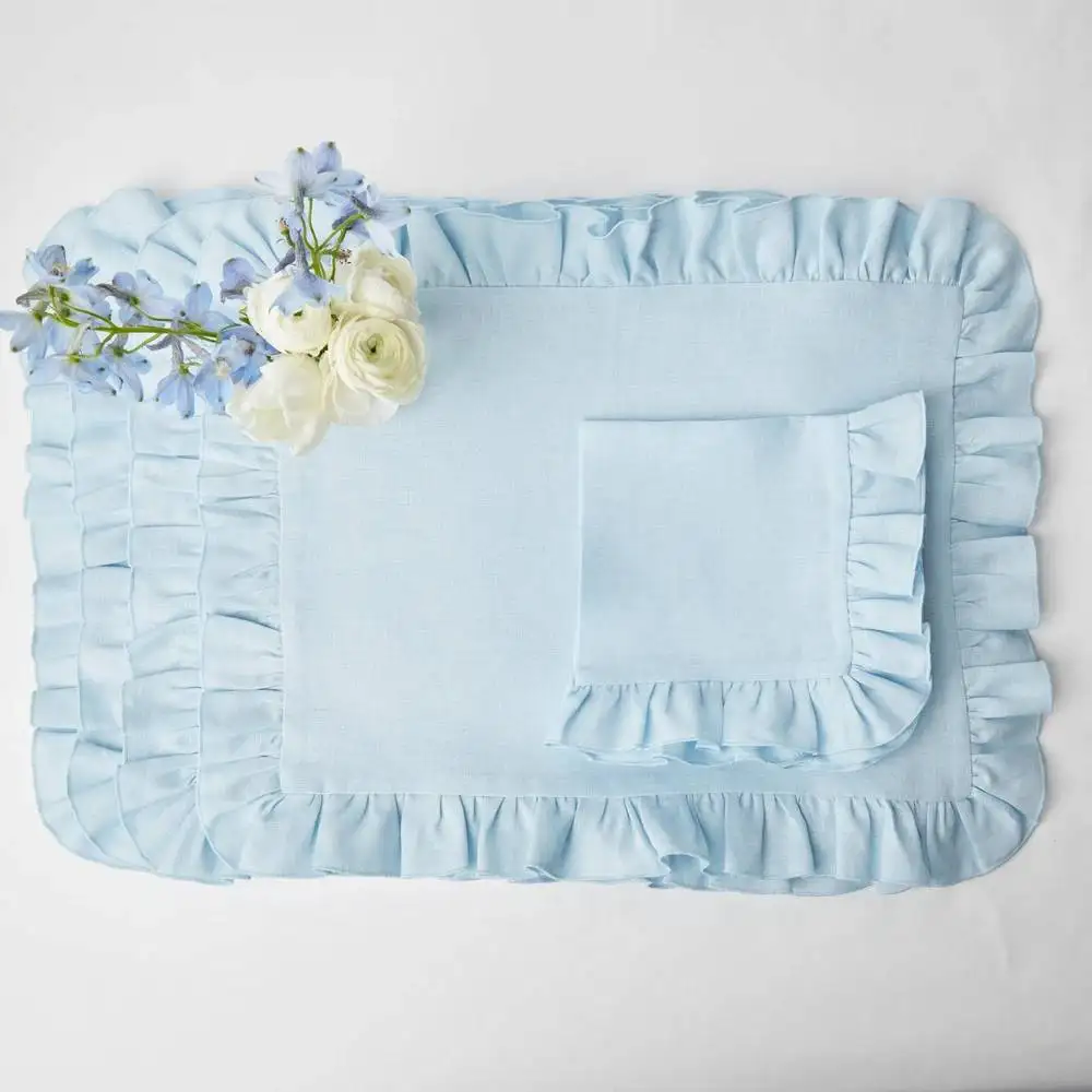Set di 6 Tovaglioli 100% Lino  - Linen Napkin Set recensione e prezzo